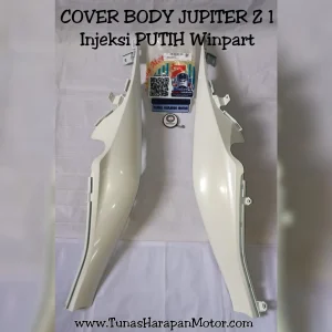 Cover Body WINPART Jupiter Z1 Injeksi Putih 