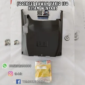 Footrest Bawah WINPART Vario 150 Hitam 