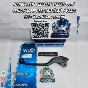 Handel Rem Kiri KNZ Beat Street 2021 / Genio / Scoopy Esp 2018 (K81) / Vario 160 Hitam / Lh Koj
