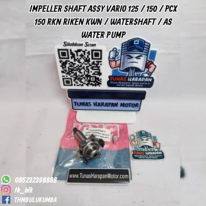 Impeller Shaft Assy RKN Vario 125 / 150 / Pcx 150 Kwn / Watershaft / As Water Pump [RKH-1200-KWN-001]