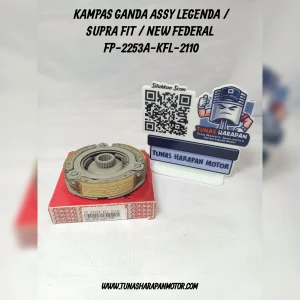 Kampas Ganda Assy FEDERAL Legenda / Supra Fit / New [FP-2253A-KFL-2110]