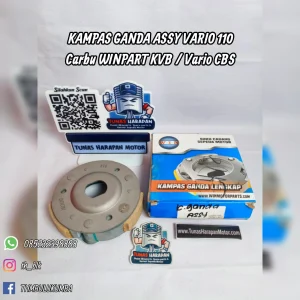 Kampas Ganda Assy WINPART Vario 110 Carbu Kvb / Vario Cbs 