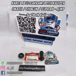 Karet Abu - Abu Cakram / Both Kaliper AJMP Smash / Shogun / Supra X Seal Both Kaliper