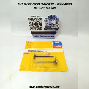 Klep ASPIRA Crf 150 / Mega Pro New 150 / Verza [H2-147A1-KYE-1300]