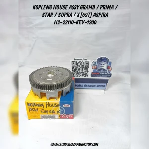 Kopling House Assy ASPIRA Grand / Prima / Star / Supra / X (69T) [H2-22110-KEV-1200]