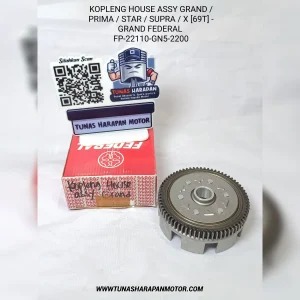 Kopling House Assy FEDERAL Grand / Prima / Star / Supra / X (69T) - Grand [FP-22110-GN5-2200]