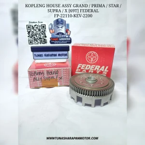 Kopling House Assy FEDERAL Grand / Prima / Star / Supra / X (69T) [FP-22110-KEV-2200]