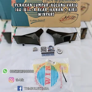 Penahan Lumpur / Kolong WINPART Vario 160 [B] L + R -Rear- (Kanan + Kiri)  Footrest Bawah 64360-K2S-N00ZA  + 64340-K2S-N00ZA