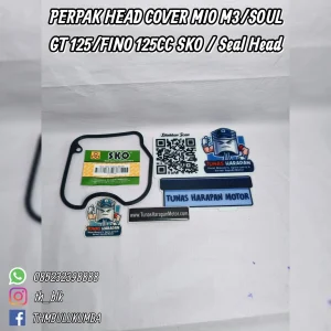 Perpak Head Cover FUBORU SKO Mio M3 / Soul Gt 125 / Fino 125cc / Seal Head 