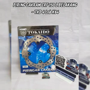 Piring Cakram TOKAIDO Crf 150 L Belakang 4 Lobang K84