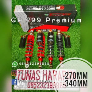 Shobreker RIDE IT 270 340 Gp 299 New Tabung Atas Grey Merah Gp Pro Series Click Premium 