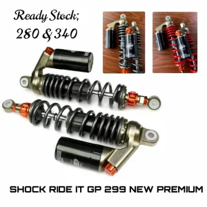Shobreker RIDE IT 270 Gp 299 New Tabung Atas Grey Gp Pro Series Click Premium 