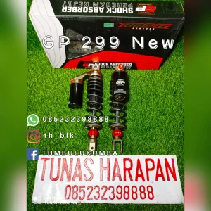 Shobreker Blk RIDE IT Aerox 155 N.Max 2020 Gp 299 New Tabung Atas Grey Gp Pro Series Click Premium 310mm Aerox 155