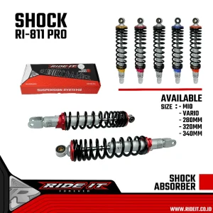 Shobreker Blk RIDE IT Mio Nt . 811 Pro Series 310mm