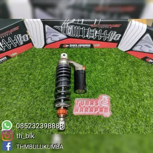 Shobreker Blk RIDE IT Mio Tabung Atas Per Tabung Hitam Double Click Gp 299 New 310mm