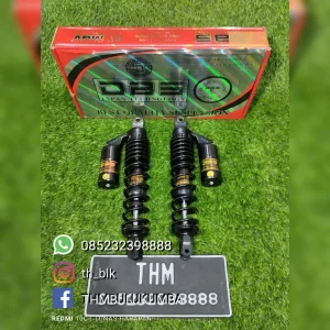 Shobreker blk DBS N Max /Aerox 155 / PCX 150 Tabung Atas 7711 G-Plus 340mm / 345mm