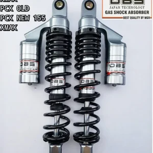 Shobreker Blk DBS N.Max Tabung Atas Hitam [Per] Hitam [Tabung]  As- Crom 340mm G-Plus 7711 Pcx