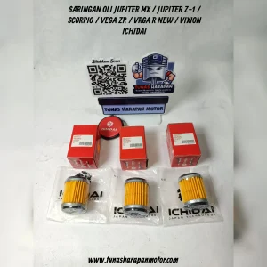 Saringan Oli ICHIDAI Jupiter Mx / Jupiter Z-1 / Scorpio / Vega Zr /Vega R New / Vixion [IY-E3440-JMX-002]
