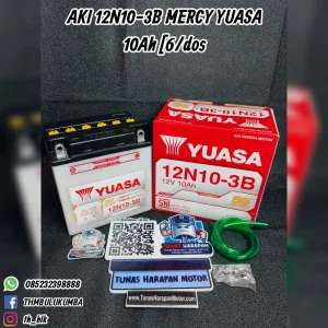 Aki YUASA 12N10 - 3B Mercy 10 Ah [6 / Dos] 