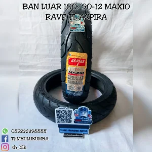 Ban Luar ASPIRA 100 / 90 - 12 Maxio Rave Tl 