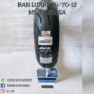 Ban Luar CORSA 130 / 70 - 12 M5 Tl 