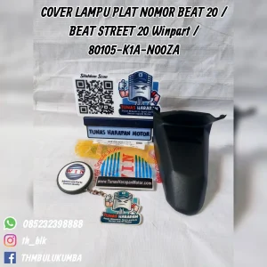 Cover Lampu WINPART Plat Nomor Beat 20 / Beat Street 20 / [80105-K1A-N00ZA]