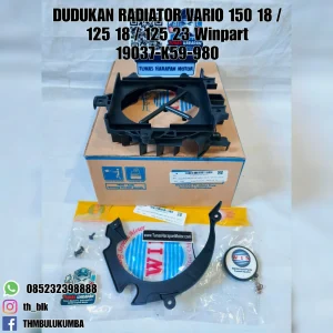 Dudukan Radiator WINPART Vario 150 18 / 125 18 / 125 23 [19037-K59-980]