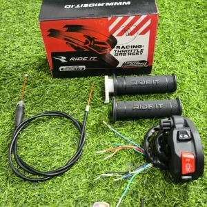 Gas Kontan RIDE IT 3 Tombol On / Off + Lampu / Engine Stop + Stater / Hazard Aprilia