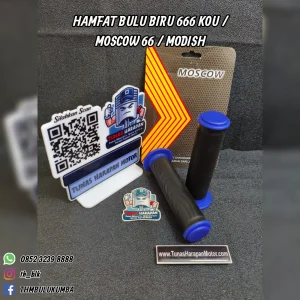 Hamfat MOSCOW Bulu Biru 666 Kou / 66 / Modish 
