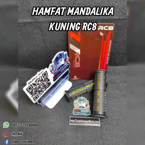 Hamfat RC8 Mandalika Kuning 