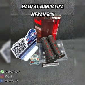 Hamfat RC8 Mandalika Merah
