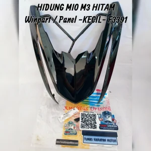 Hidung WINPART Mio M3 / Mio Z Hitam / Panel -Kecil- F3391 