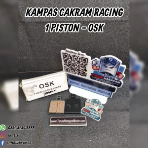 Kampas Cakram OSK Racing 1 Piston 