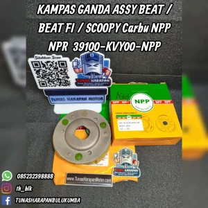 Kampas Ganda Assy NPR Beat / Beat FI / Scoopy Carbu Npp [39100-KVY00] 