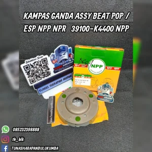 Kampas Ganda Assy NPR Beat Pop / Esp Npp [39100-K4400] 