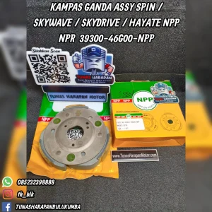 Kampas Ganda Assy NPR Spin / Skywave / Skydrive / Hayate Npp [39300-46G00] 