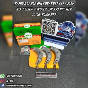 Kampas Ganda Only NPR Beat Esp K81 / 2020 K1A / Genio / Scoopy Esp K93 Npp [30100-K0J00]