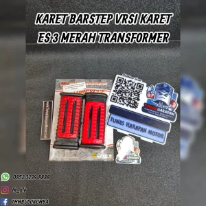 Karet Barstep TRANSFORMERS Variasi Karet Es 3 Merah  [M802196] 