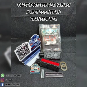 Karet Footstep TRANSFORMERS Blk Variasi Karet Es 5 Merah [M802166] 