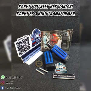 Karet Footstep TRANSFORMERS Blk Variasi Karet Es 3 Biru [M802164] 