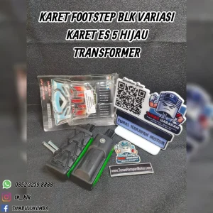 Karet Footstep TRANSFORMERS Blk Variasi Karet Es 5 Hijau [M802167] 