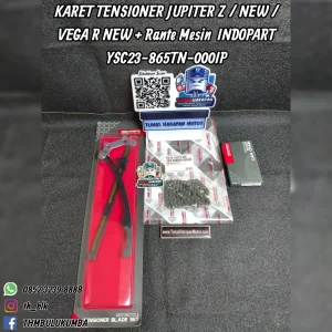Karet Tensioner INDOPART Jupiter Z / New / Vega R New + Rante Mesin [YSC23-865TN-000] Ip