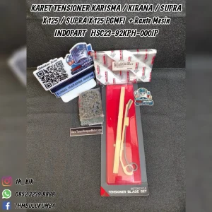 Karet Tensioner INDOPART Karisma / Kirana / Supra X 125 / Supra X 125 PGMFI + Rante Mesin [HSC23-92KPH-000] Ip 