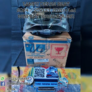 Lampu Depan WINPART Beat 2024 / Street 2020 + Led [33100-K1A-N81]