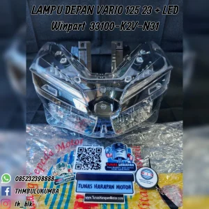 Lampu Depan WINPART Vario 125 23 + Led [33100-K2V-N31]