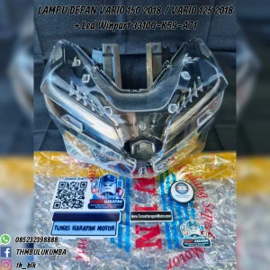 Lampu Depan WINPART Vario 150 2018 / Vario 125 2018 + Led [33100-K59-A71]