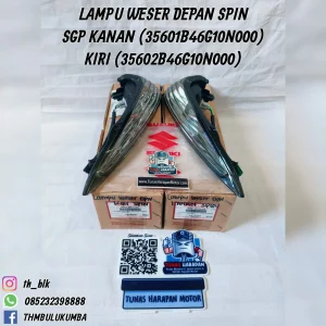 Lampu Weser SGP Depan Spin Kanan (35601B46G10N000) Kiri (35602B46G10N000) 