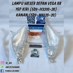 Lampu Weser YGP Depan Vega Rr Kiri (5D9-H3310-20} Kanan (5D9-H3320-20) 