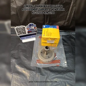 Lonceng / Mangkok Kampas Ganda Assy ASPIRA Legenda / Supra  Fit / New [H2-22660-KFM-1200] 