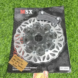 Piring Cakram KITACO Mio J / Soul Gt Lebar Msx Model Hitam - Titanium 260mm